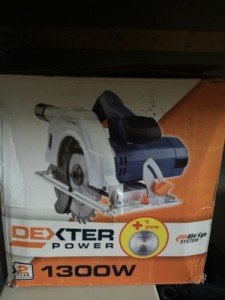 Photo de galerie - scie circulaire portative.