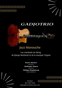 Photo de galerie - Jazz manouche: GADJOTRIO
http://jazz-pierreoliviero.simplesite.com/