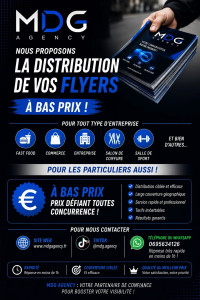 Photo de galerie - Distribution de Flyers dans toutes la France 