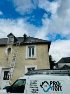 Photo de galerie - Pose d’arrêtiez en zinc 