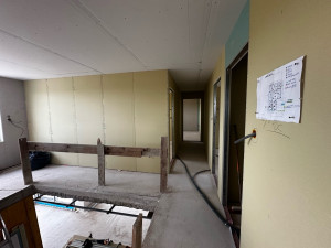 Photo de galerie - Cloison , plafond.