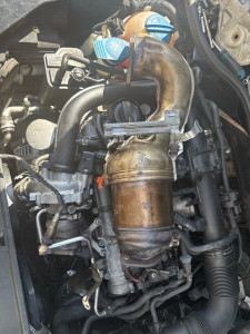 Photo de galerie - Remplacement de filtre à particules 