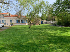 Photo de galerie - Pelouse tondue chez un client 