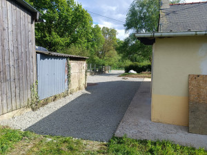 Photo de galerie - Allée de jardin carrossable.