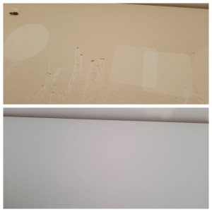 Photo de galerie - Avant/Après 
présentation en collaboration avec la société CALMAT OUEST 