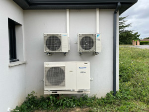 Photo de galerie - Installation Pompes À Chaleur Air/Air & Air/Eau