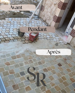 Photo de galerie - Avant - Pendant - Après en une seule photo. 