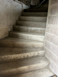 Photo de galerie - Escalier béton + maçonnerie 