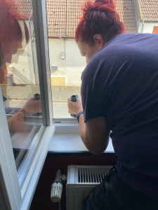 Photo de galerie - Pose de moustiquaires coulissantes