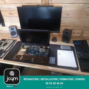 Photo de galerie - Installation d'un SSD dans ce PC de 8 ans.
Celui-ci passe d'un démarrage de 10 minutes à 10 secondes !