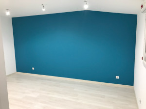 Photo de galerie - Réalisation peinture + pose de parquet 