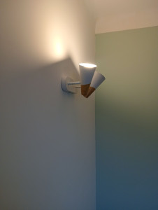 Photo de galerie - Montage des Lustres.