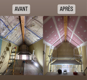 Photo de galerie - Plâtrerie - Murs - Plafonds