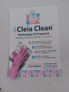 Photo de galerie - Cleia Clean, nettoyage pour professionnels et particuliers 