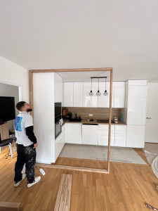 Photo de galerie - Claustras en bois massif 