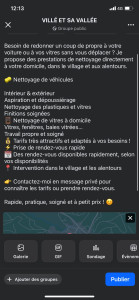 Photo de galerie - Annonce posté