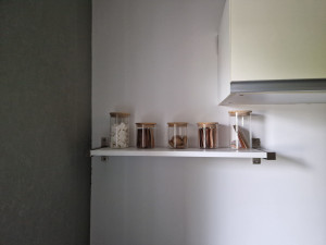Photo de galerie - Pose etagere pour cuisine 