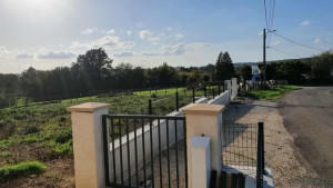 Photo de galerie - Maconnerie et pose de grillage portail