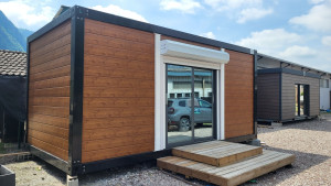 Photo de galerie - Rénovation container pour en faire un studio de 18m² (3x6m)