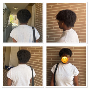 Photo de galerie - Tissage crochet – Coupe comprise Pose de crochet avec coupe et mise en forme personnalisées pour un rendu naturel et harmonieux.