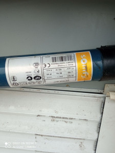 Photo de galerie - Changement du moteur du volet roulant