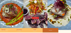 Photo de galerie - Site internet pour un restaurant avec accès au tableau de bord pour modifier le contenu de manière autonome