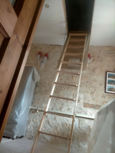 Photo de galerie - P'tit trappes avec escalier escamotble 