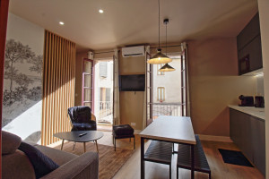 Photo de galerie - Rénovation haut de gamme d'un appartement de 40m²