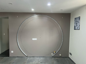 Photo de galerie - Réalisation meuble télé 