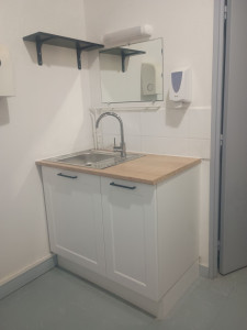 Photo de galerie - Remplacement d'un évier avec un plan de travail 