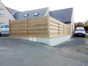 Photo de galerie - Muret + Palissade en L
