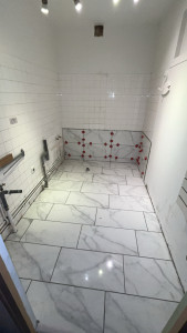 Photo de galerie - Pose de carrelage et peinture plusse plomberies 