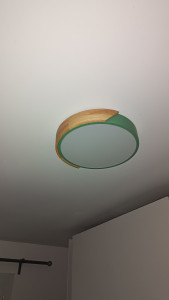 Photo de galerie - Pose d'un luminaire - terminée 