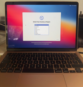 Photo de galerie - Remplacement dalle LCD MacBook Air