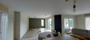 Photo de galerie - -Pose de bandes a joints
-Peinture