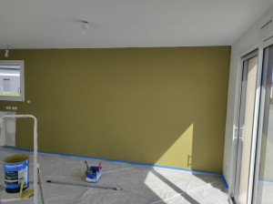 Photo de galerie - Mise en peinture complète d'un pavillon neuf