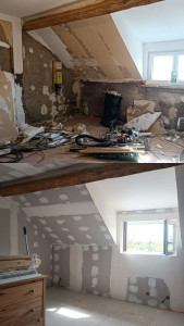 Photo de galerie - Plâtrerie - Murs - Plafonds