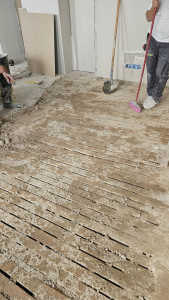 Photo de galerie - Pose de parquet - Revêtement de sol