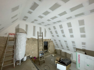 Photo de galerie - Aménagement de comble + bande à joint 
