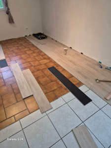 Photo de galerie - Pose de parquet - Revêtement de sol