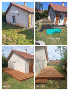 Photo de galerie - Terrasse en bois 35m2 