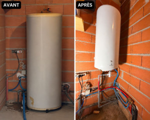 Photo de galerie - Remplacement chauffe eau