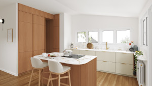 Photo de galerie - Cuisine - Projet Meulière