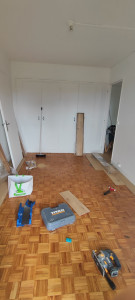 Photo de galerie - Pose de parquet - Revêtement de sol