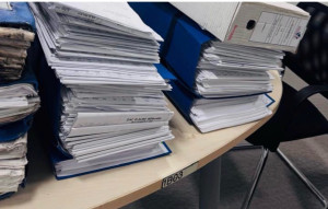Photo de galerie - Numérisation de plans A0 professionnels : conversion en PDF haute qualité, archivage sécurisé et accès rapide à vos plans.