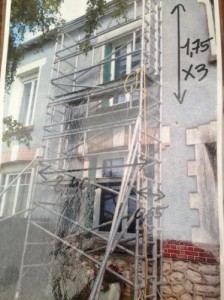 Photo de galerie - Echafaudage