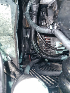 Photo de galerie - Changement alternateur 
