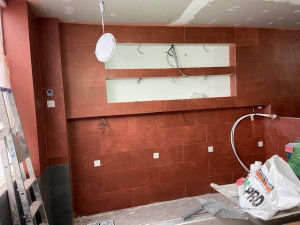 Photo de galerie - Création de niche et pose de garage