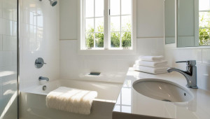 Photo de galerie - Nettoyage de salle de bain 
