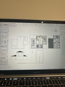 Photo de galerie - Plan d’intérieur, de façade et plan de coupes 